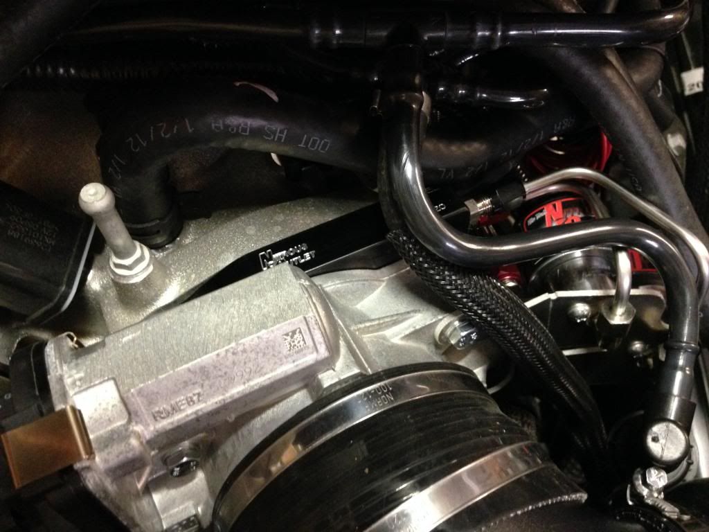 Nitrous Outlet ZL1 Plate Kit Installed 630hp/737tq Camaro5 Chevy